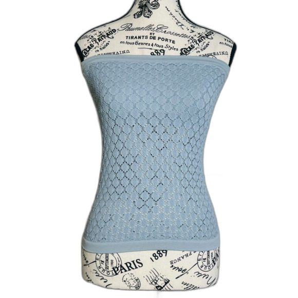 Intimately Free People Honey Textured Strapless Bandeau Seamless Tube Top M/L - Picture 1 of 7